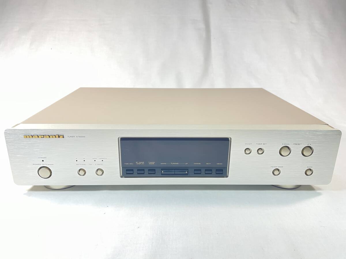 ｍａｒａｎｔｚ　ＳＴ６０００　ＦＭ／ＡＭステレオチューナー　ＦＭ／ＡＭ３０局ランダムプリセット可能　マランツ