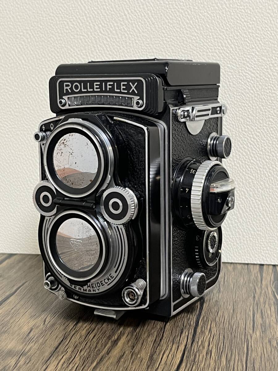 【1円スタート】ローライフレックス Rolleiflex 3.5F Planar 75mm f3.5 動作未確認