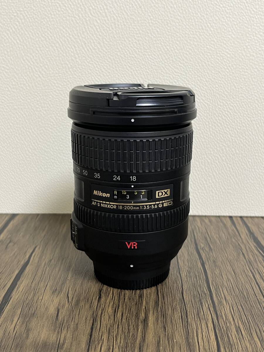 【1円スタート】ニコン Nikon AF-S Nikkor 18-200mm f/3.5-5.6G ED IF DX VR 動作未確認