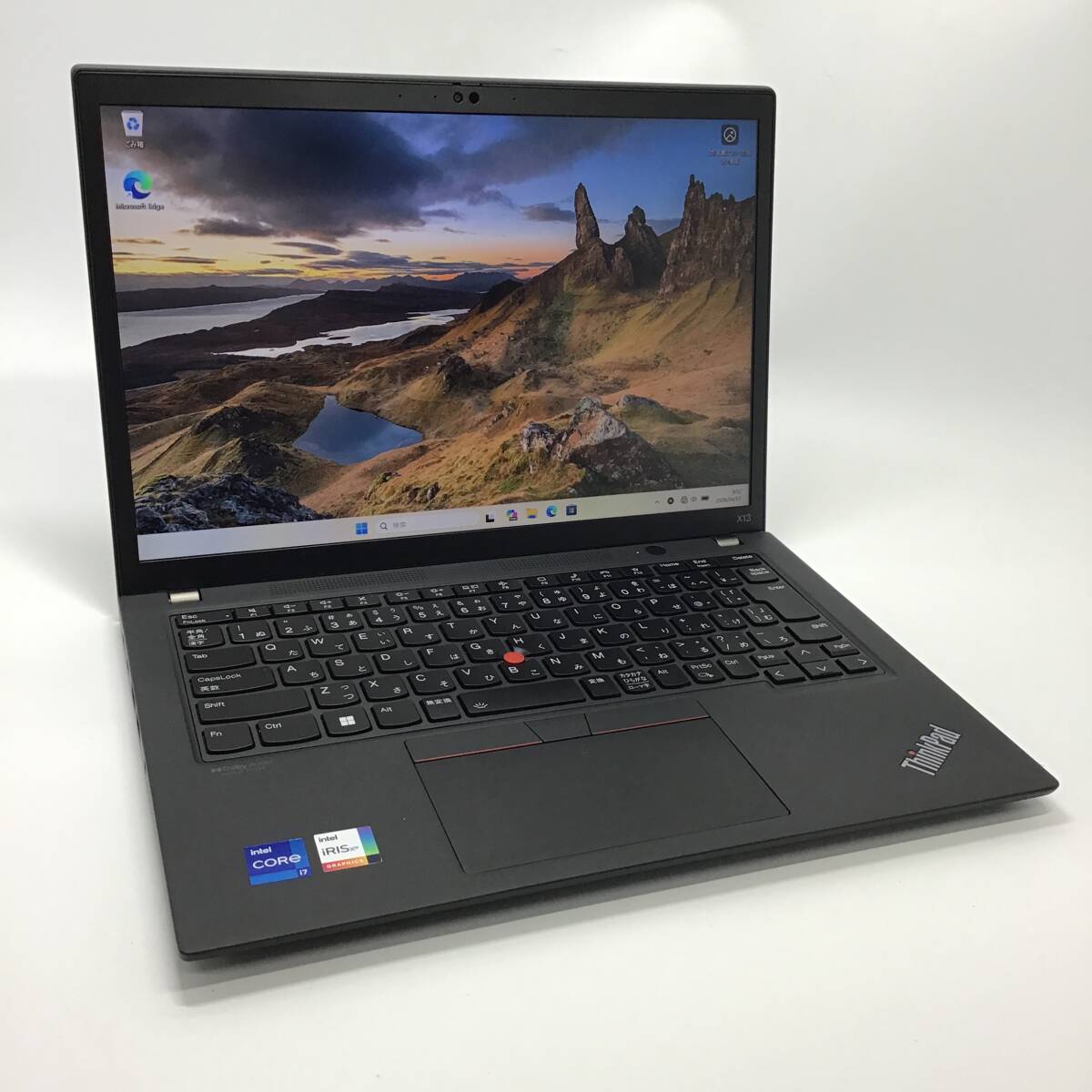 Lenovo ThinkPad X13 Gen3 /Core i7-1255U/メモリ16GB/SSD256GB/13.3インチ/顔認証/指紋認証/Windows11 Pro[1794]