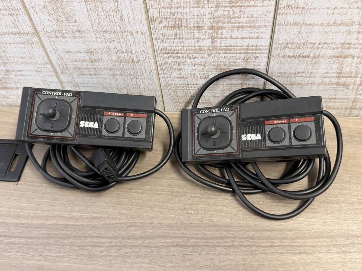SEGA セガ コントロールパッド Model 3020 2点セット　動作未確認　現状品
