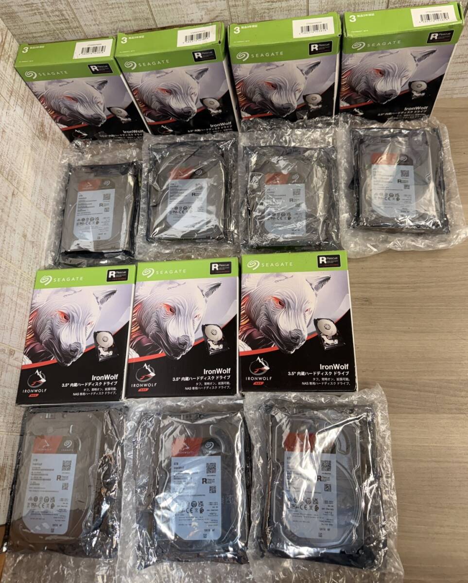 SEAGATE Ironwolf ST6000VN006 6TB/ ST4000VN006 4TB 　HDD 　計7台セット　まとめ売り　