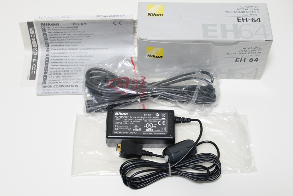 NIKON ニコン ACアダプター EH-64　未使用品
