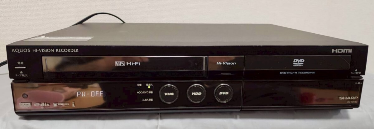 SHARP AQUOS　 DV-ACV52