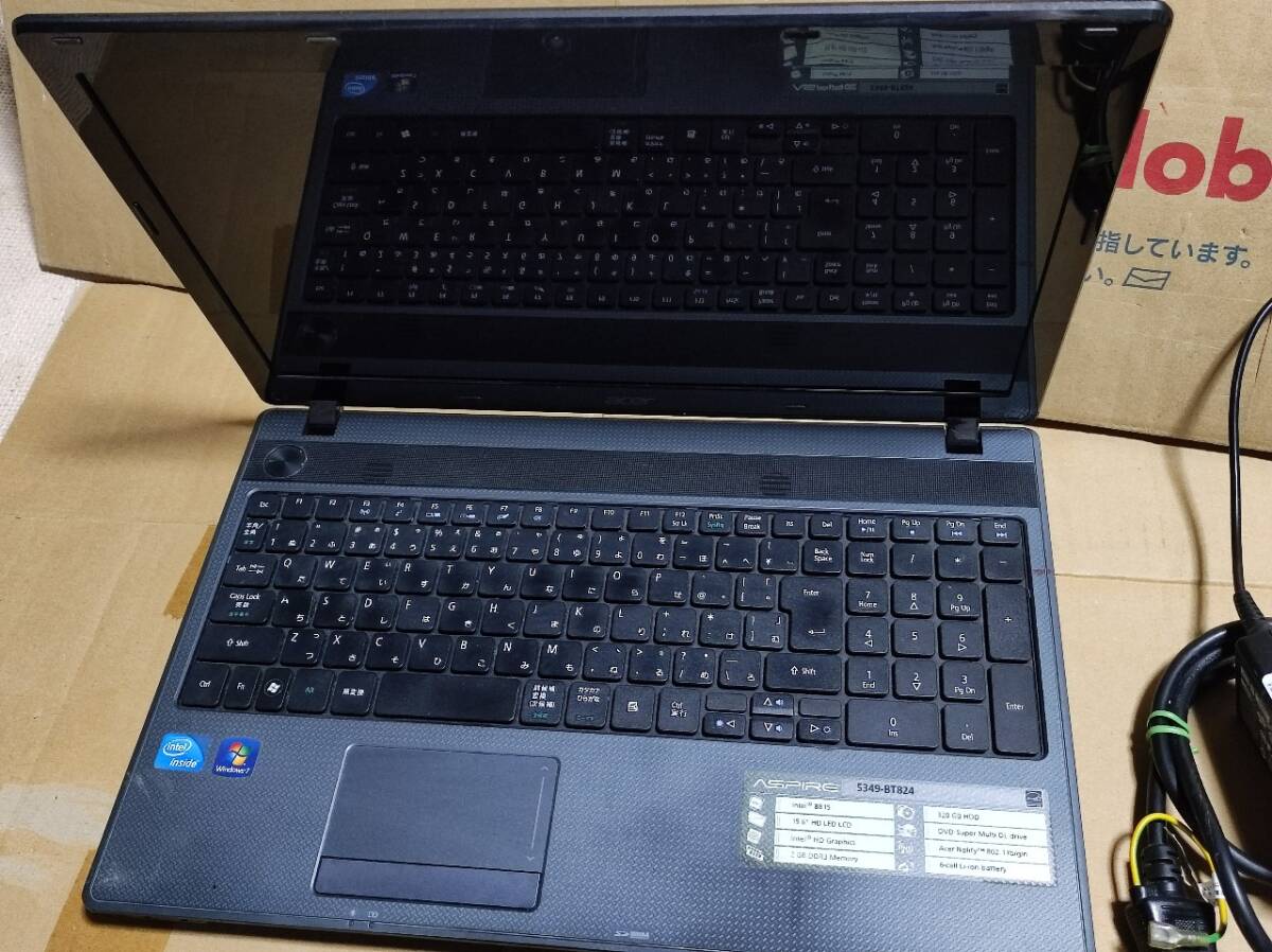 ACER ASPIRE 5349-BT824　HDD無し　起動不可ジャンク品