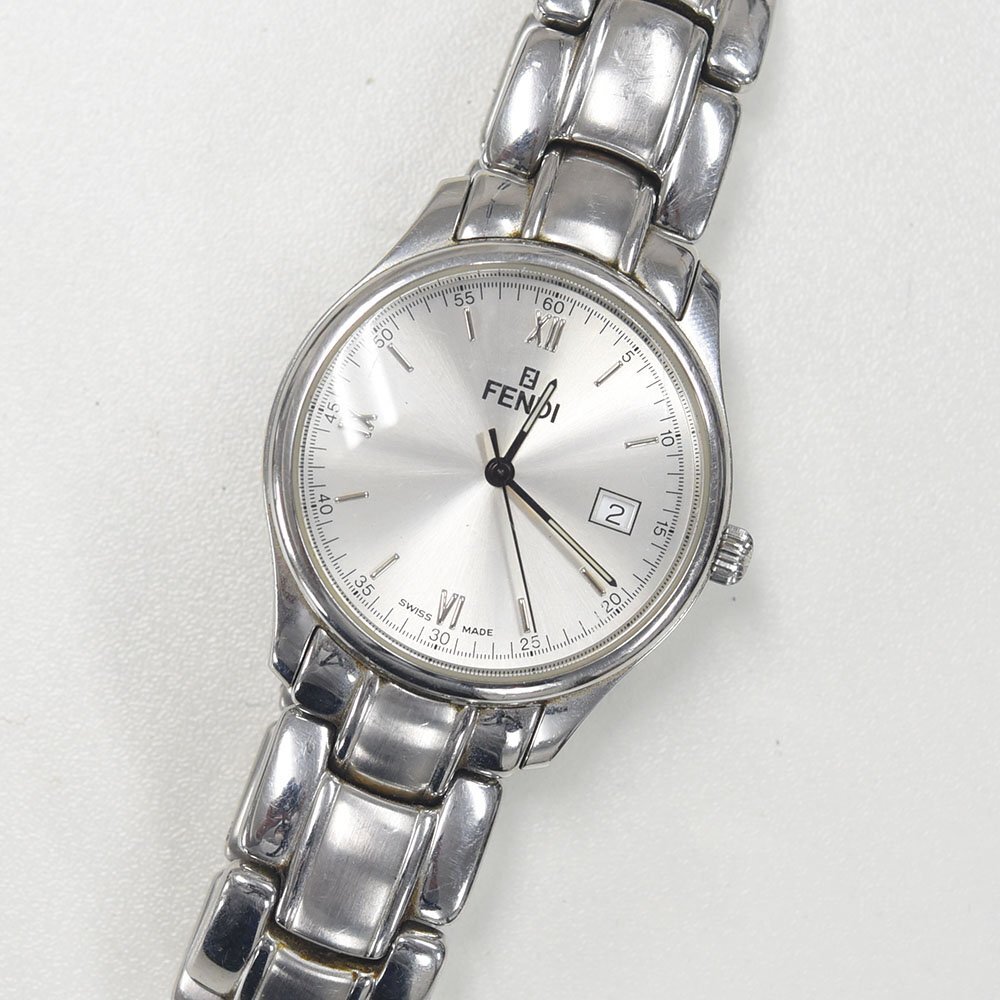 1円 可動品 腕時計 フェンディ FENDI 210G クォーツ メンズ 同梱不可