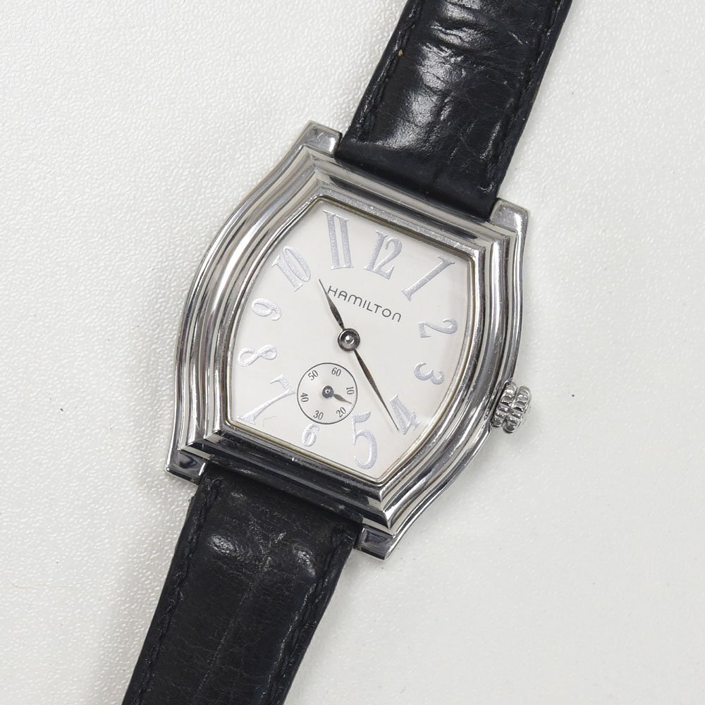 1円 可動品 腕時計 ハミルトン HAMILTON ダッドソン 051120 クォーツ レディース 同梱不可