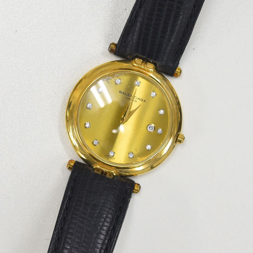 1円 可動品 腕時計 バレンシアガ BALENCIAGA TG88 クォーツ メンズ 同梱不可