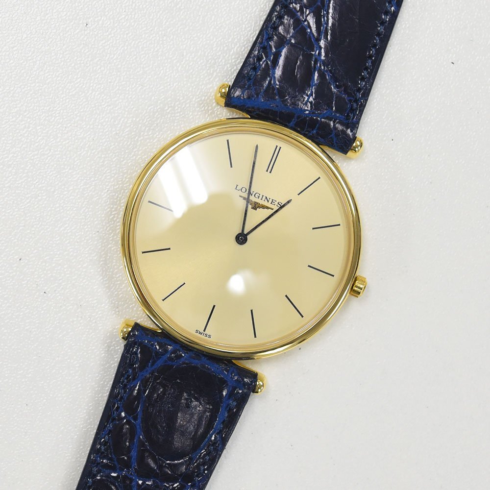 1円 可動品 腕時計 ロンジン LONGINES グランドクラシック L4.635.2 クォーツ メンズ 同梱不可