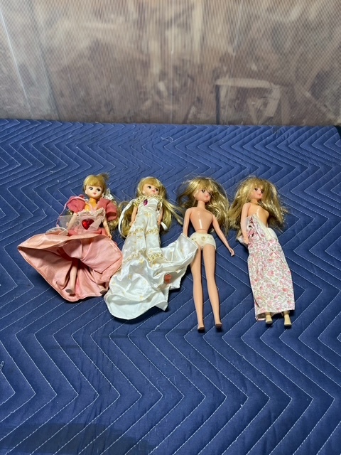 [3-191]リカちゃん ジェニーちゃん 人形4個セット