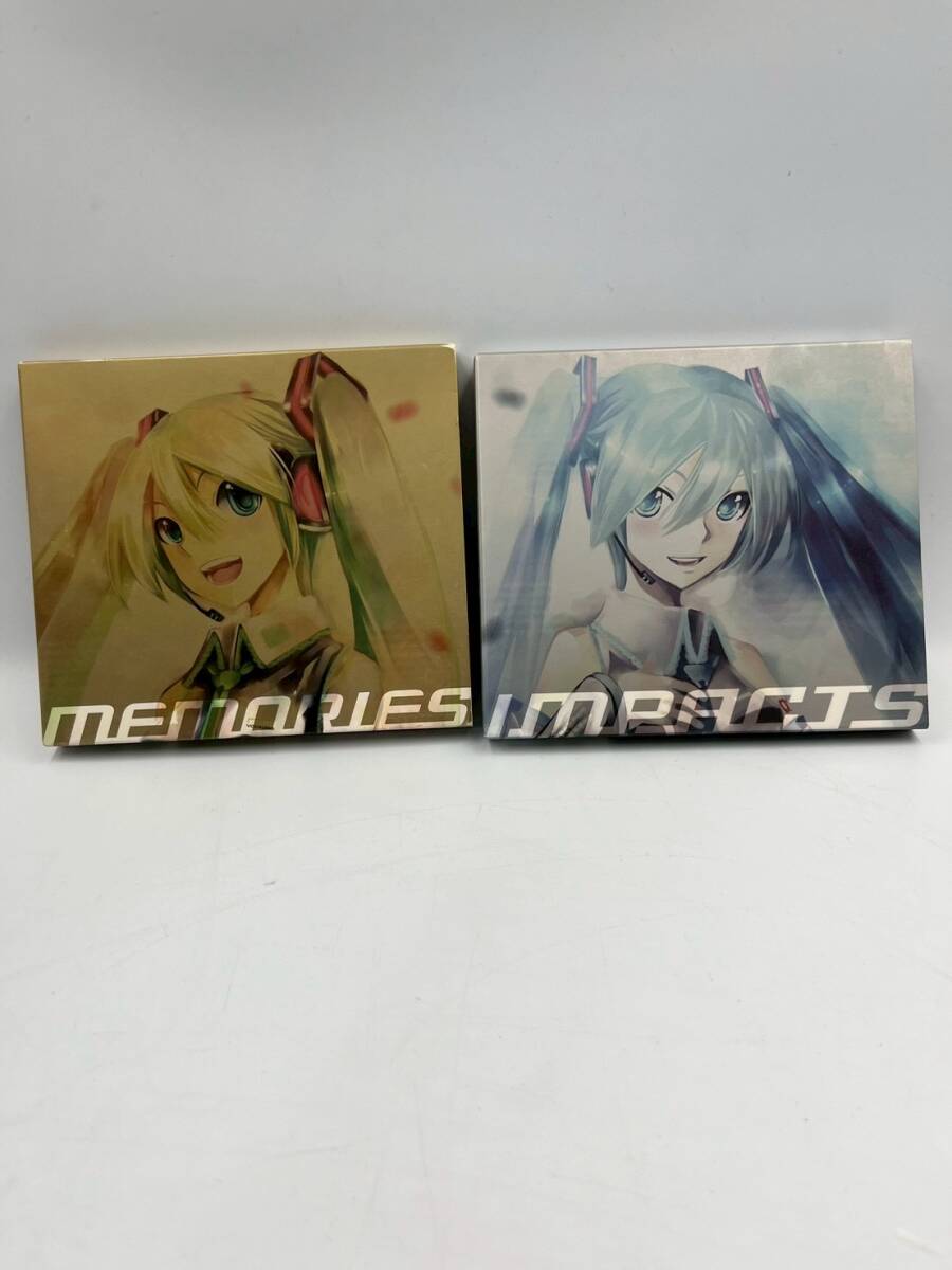 3-82 初音ミクベスト メモリーズ＆インパクト 初回限定盤CDセット