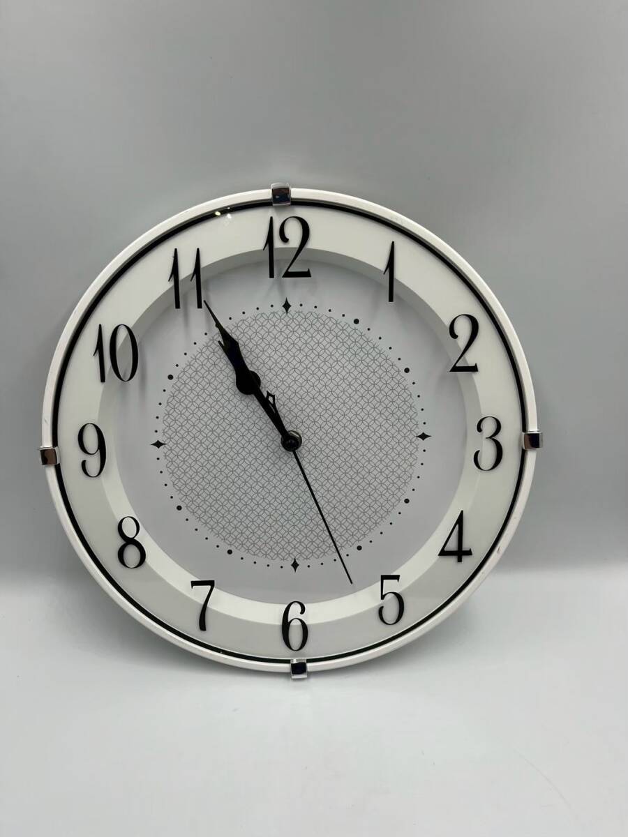 8-47 掛け時計 QUARTS D starD365sw 動作◯