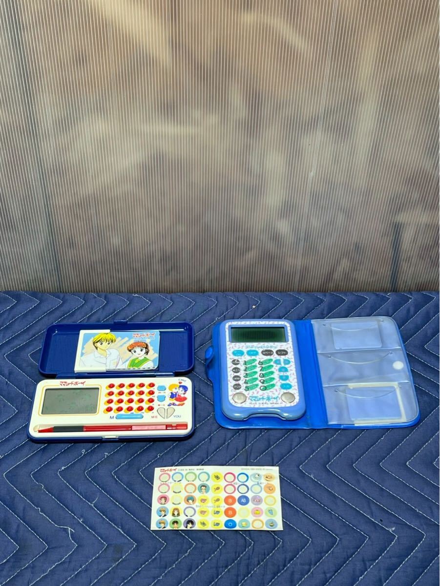 ［4-7］ママレードボーイス電子手帳 2個セット　当時モノ　ジャンク