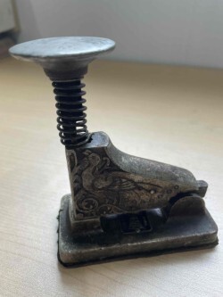 アンティーク　ホッチキス　MOON　BEAUIY　小道具　ビンテージ　