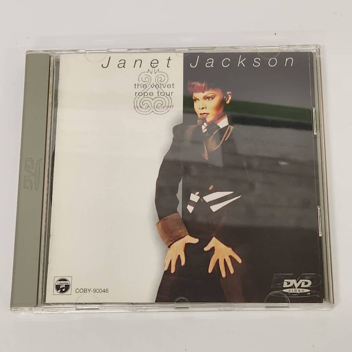 DVD　ジャネット・ジャクソン／ザ・ヴェルヴェット・ロープ・ツアー・ライヴ完全版