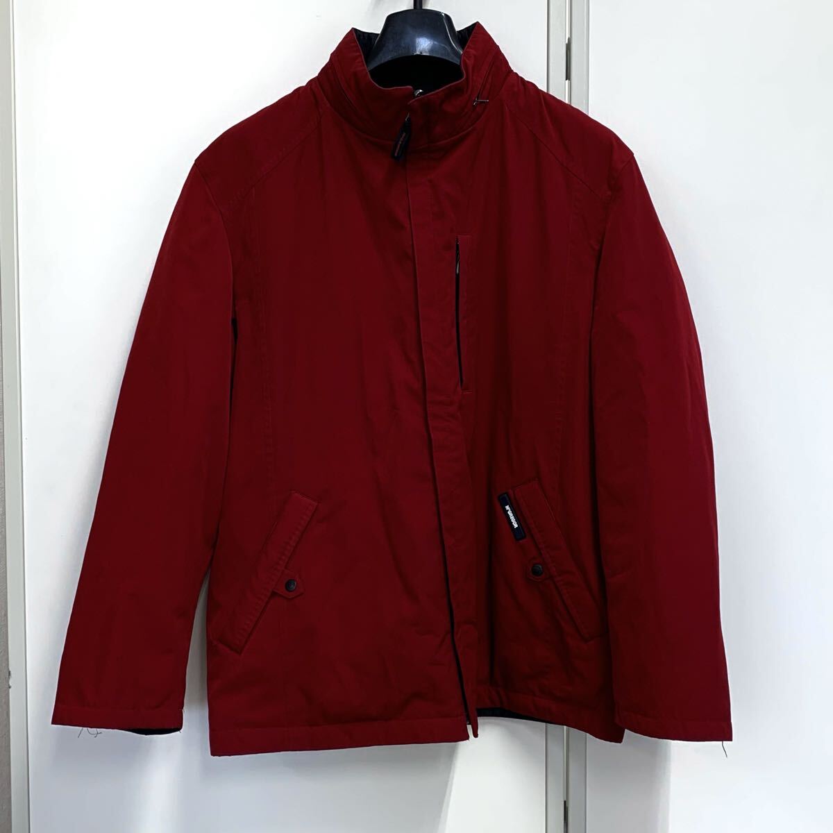 McGREGOR マックレガー ナイロンジャケット リバーシブル 中綿ジャケット アウター 赤 レッド 黒 ブラック【S71048-SJ842-1】