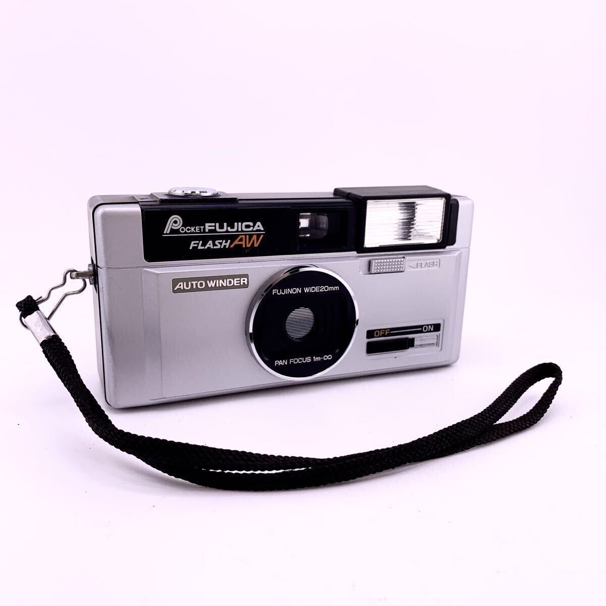 FUJIFILM フジフィルム POCKET FUJICA FLASH AW コンパクトカメラ フジカ ※ジャンク 部品取り【S70929-N754-1】
