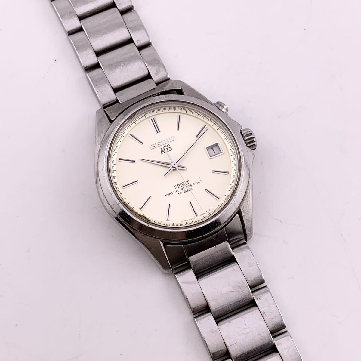 SEIKO セイコー SPIRIT スピリット 5M42-0E10 3針 ラウンド ステンレス Quartz【S71054-SJSJ903-2】