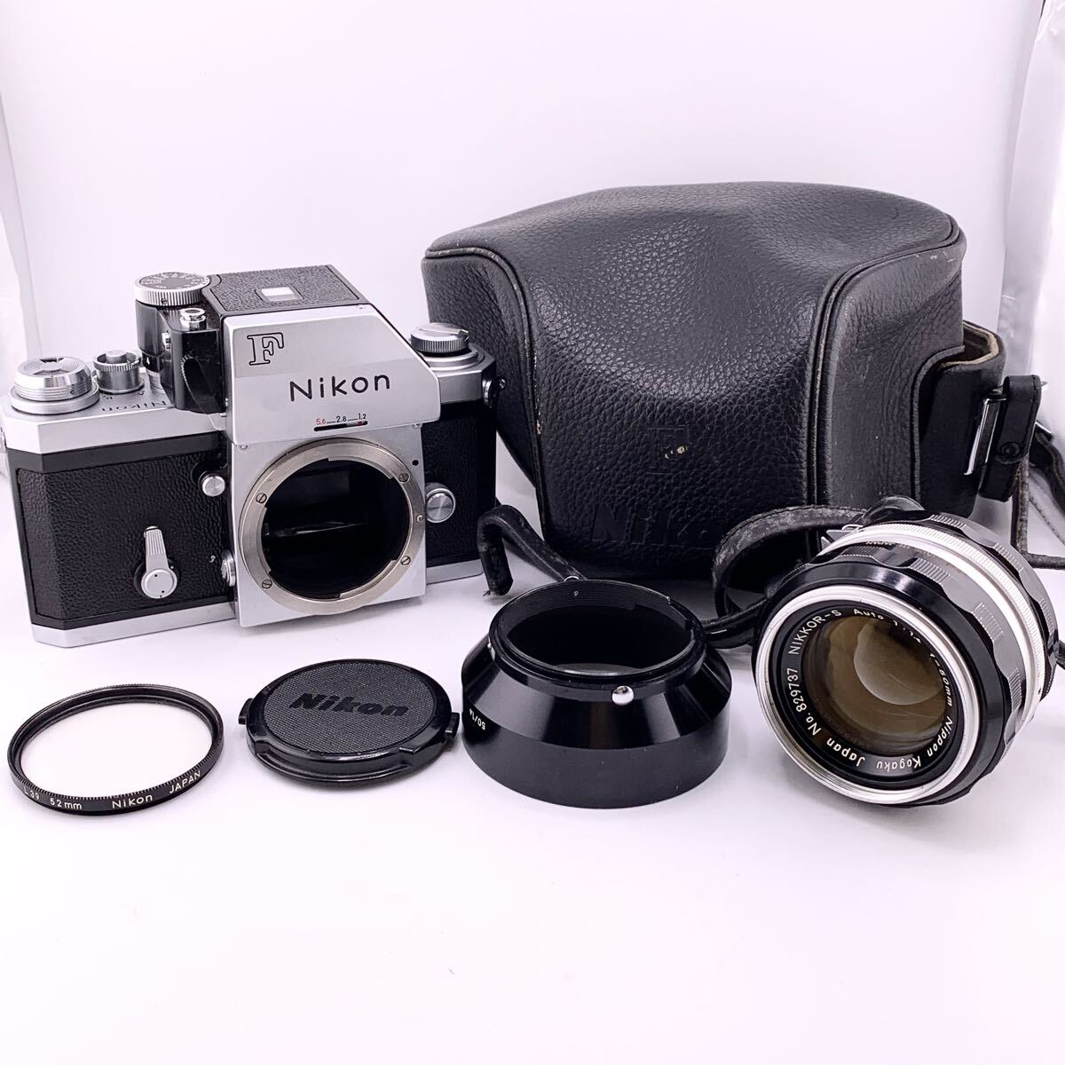 NIKON ニコン Nikon F フォトミック FTN 本体 , レンズ NIKKOR-S Auto 50mm F1.4 【S71077-SJ907-2】