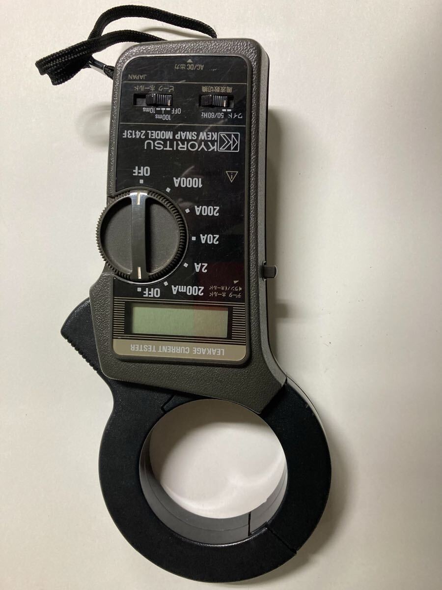 共立電気計器　KEW　クランプメータ　2413F
