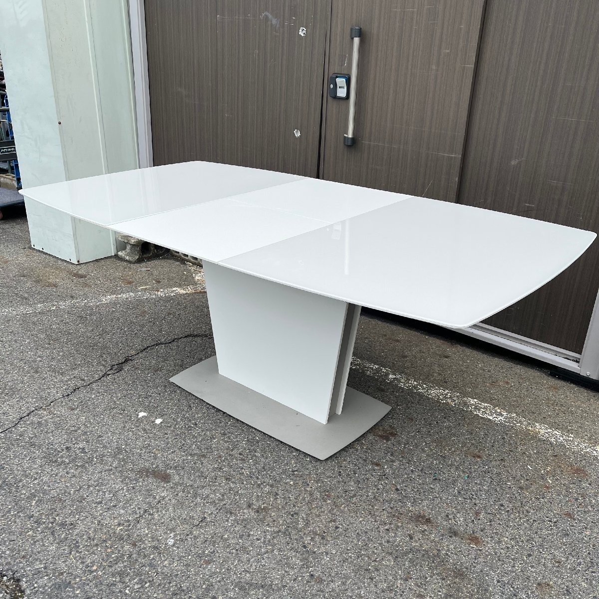 ＝OG＝ 【美品】 ボーコンセプト BoConcept ダイニングテーブル エクステンションテーブル 伸長式 ミラノ 北欧 直接引き取り可 ＝B-260326
