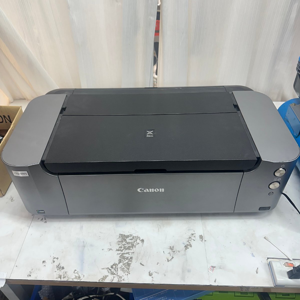 θOGθ　Canon キヤノン A3 ノビ対応インクジェットプリンター PIXUS PRO-100S キャノン 通電確認済み テストプリント済み　θS-260403