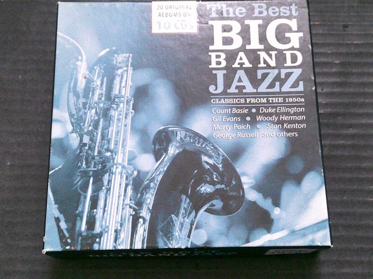 オムニバス「THE BEST BIG BAND JZZ/ザ・ベスト・ビッグ・バンド・ジャズ」10CD DUKE ELLINGTON/GIL EVANS/WOODY HERMAN