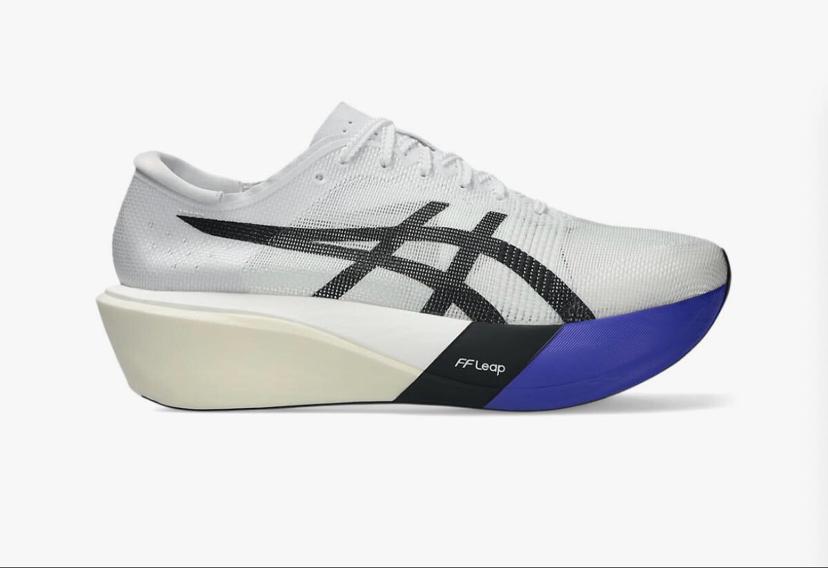 新品未使用 ASICS アシックス METASPEED EDGE TOKYO ランニングシューズ レース向け 27.0cm White/Cobalt Burst 