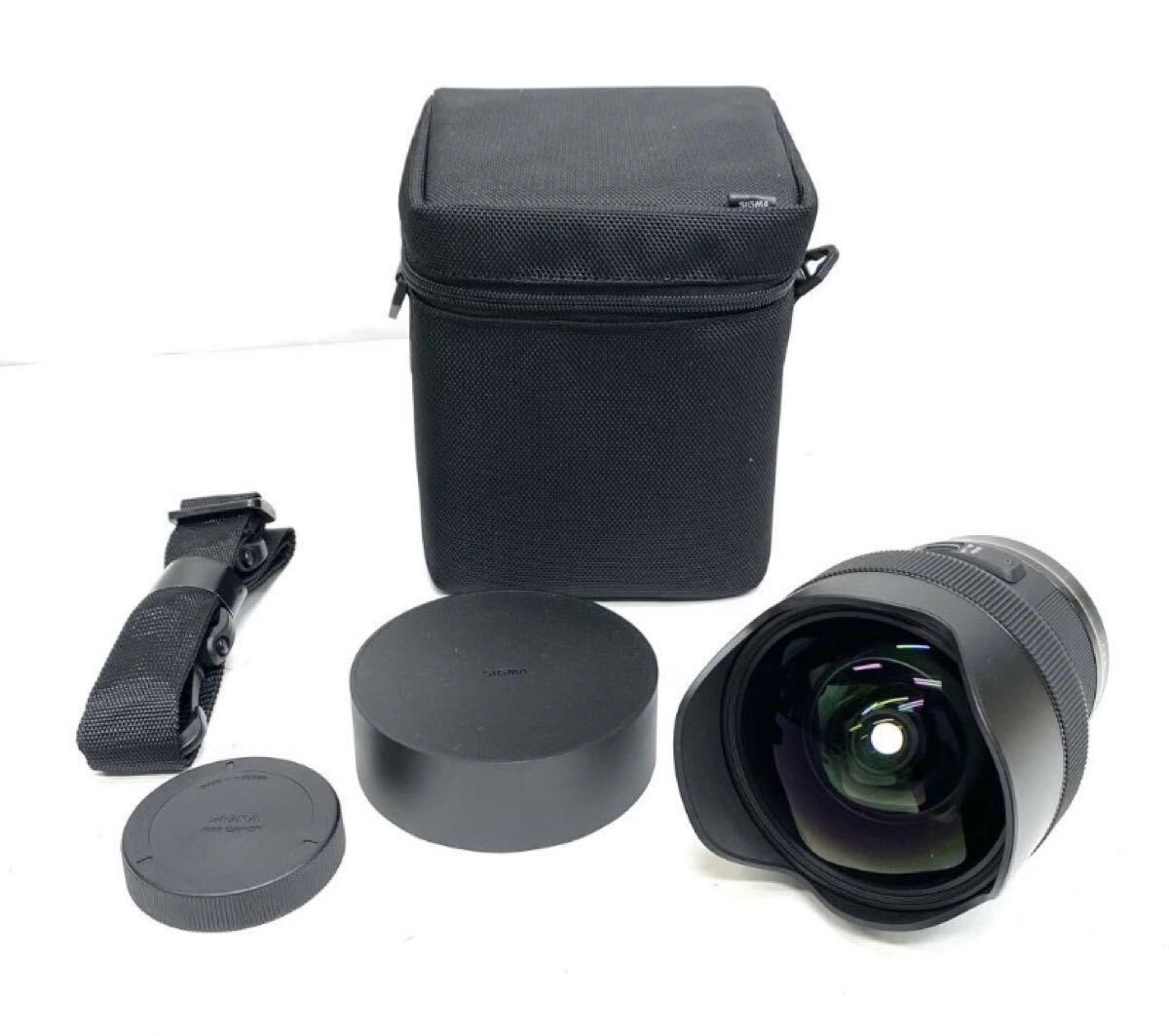 SIGMA シグマ 14mm F1.8 DG HSM カメラレンズ 超広角レンズ キャノンEFマウント 簡易動作確認済 現状品 C181-2