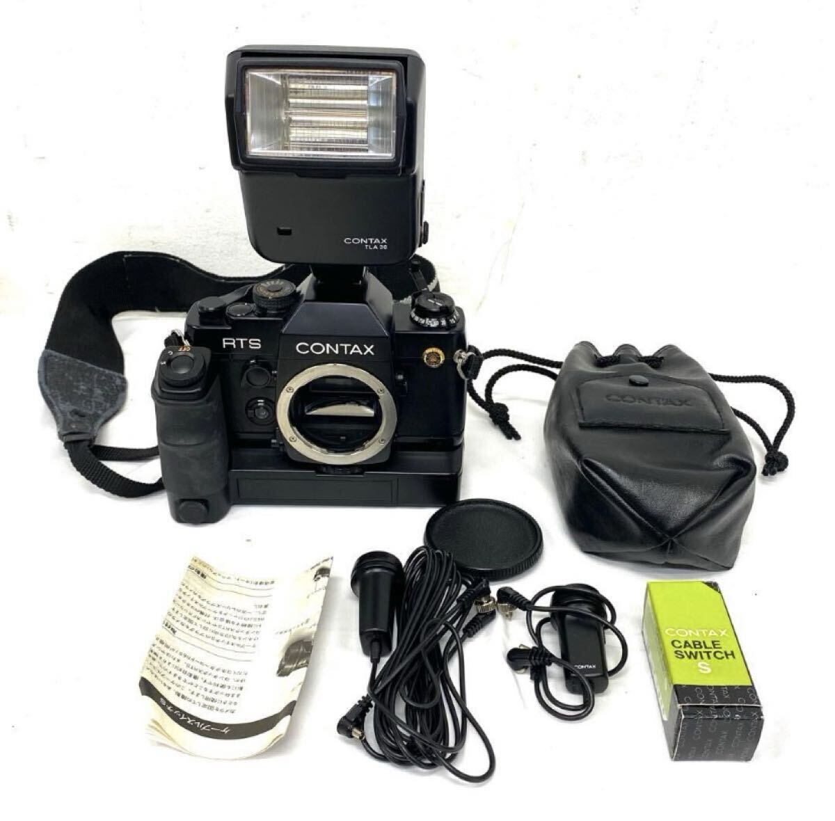 CONTAX コンタックス RTSII 50周年記念モデル 一眼レフフィルムカメラ 通電のみ確認済み ※難あり 現状品 C176-1,8