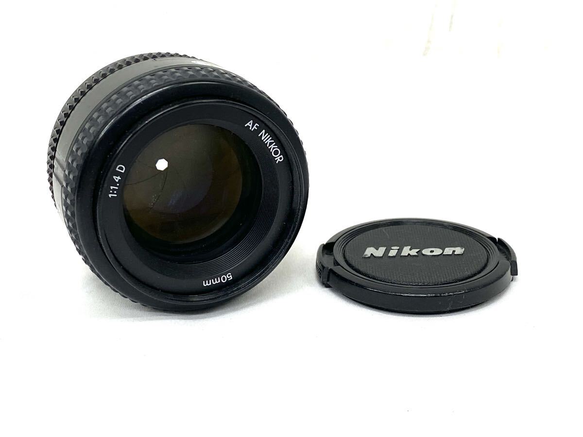 Nikon ニコン AF NIKKOR ニッコール 50mm F1.4D カメラレンズ 単焦点レンズ 簡易動作確認済 Y691-21