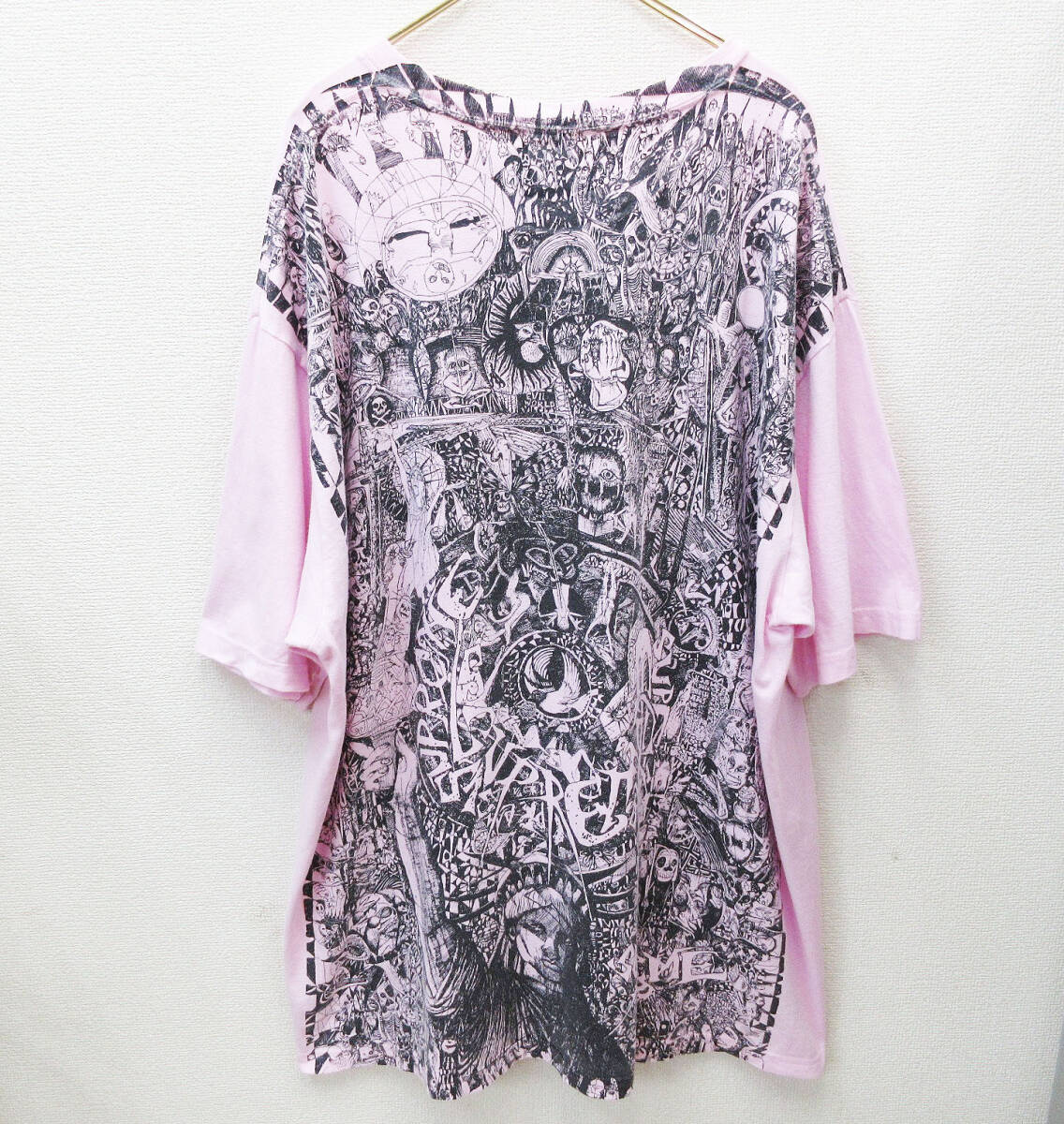 kkm5801 Tシャツ SUPREME/シュプリーム 24AW Willow Tee サイズ XXL ピンク 半袖Tシャツ プリントT バックプリント