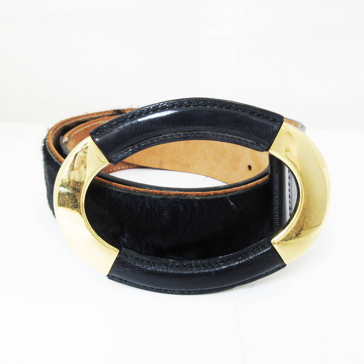 kkm10728 ドルチェ＆ガッバーナ D＆G ベルト メンズ イタリア製 DOLCE & GABBANA 34インチ ベルト幅：38mm