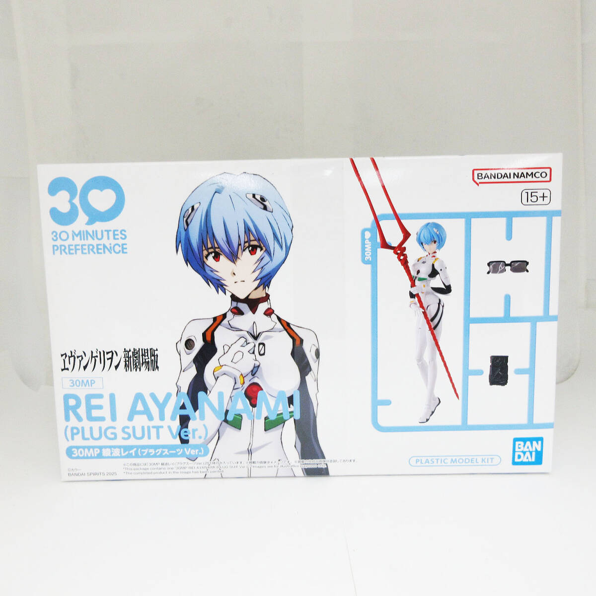 kkm10749 30MP 綾波レイ プラグスーツVer. プラモデル ヱヴァンゲリヲン新劇場版 ロンギヌスの槍 S-DAT ゲンドウの眼鏡 オプションパーツ