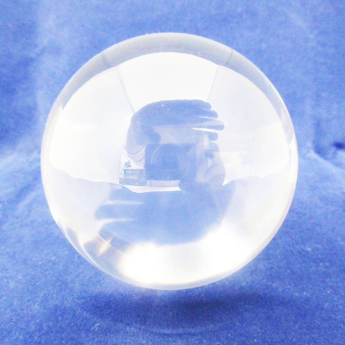 kkg539 水晶 丸玉 クリスタルボール Φ80mm インテリア 置物 風水 占い