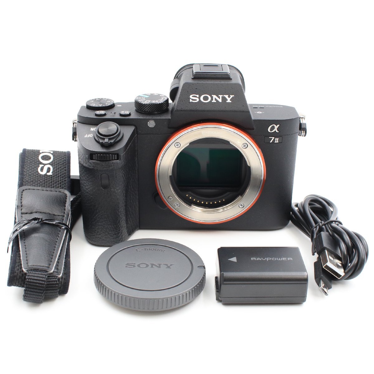 シャッター数2877枚 SONY α7 II ボディ ミラーレス一眼カメラ ソニー