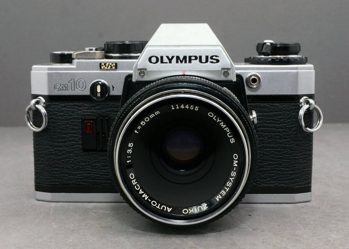 OLYMPUS OM10　ZUIKO AUTO-MACRO 50mm F3.5 中古