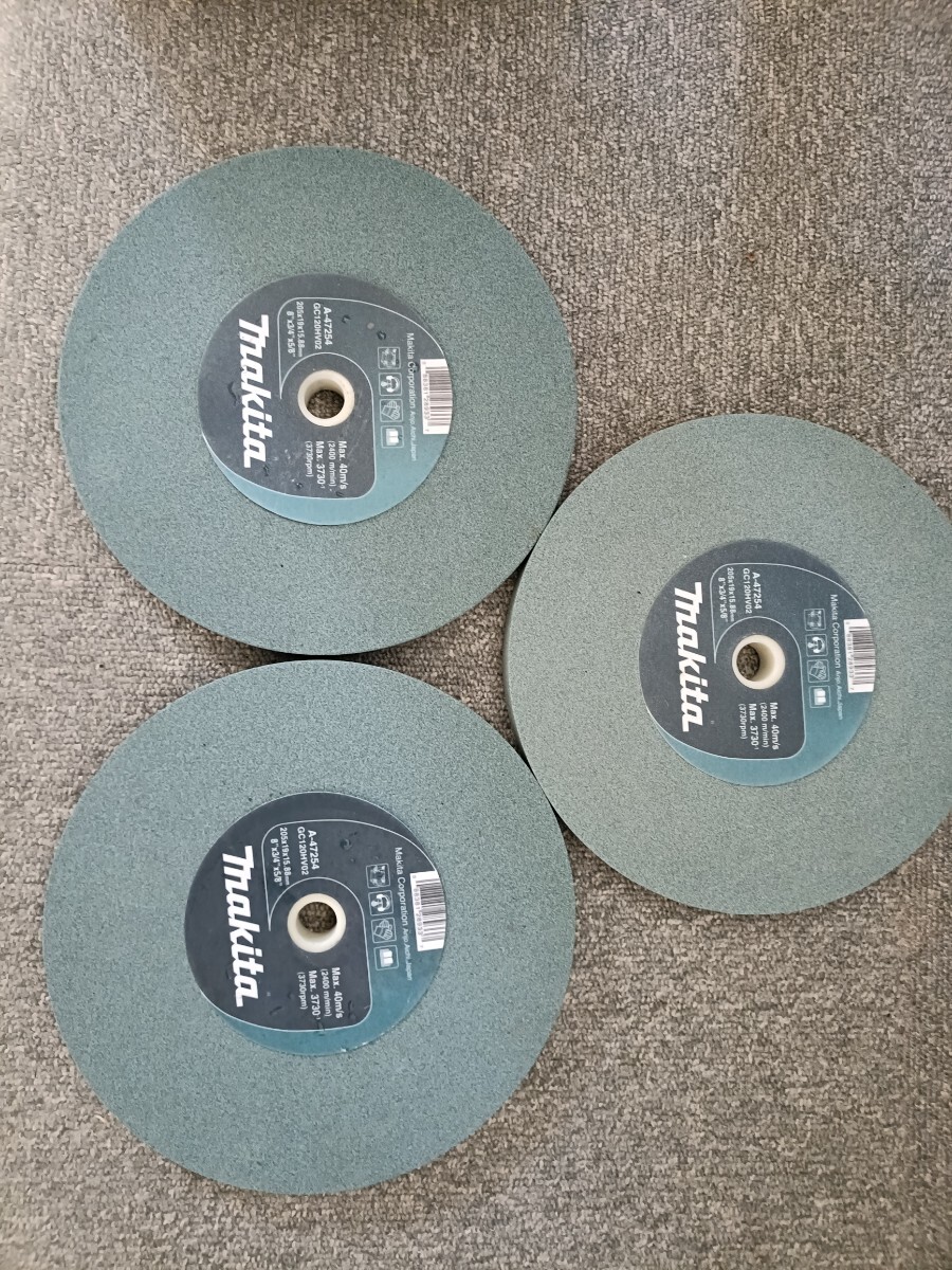 廃盤品　1円スタート　A-47254 未使用　マキタ 長期保管品 研削砥石 砥石 　3枚セット