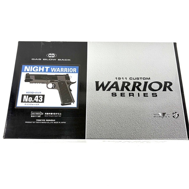 【大黒屋】 東京マルイ M1911 No.43 ナイトウォーリア ブローバック ガスガン【中古品】