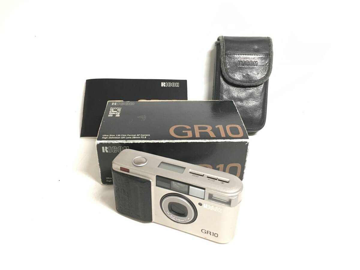 ★ RICOH GR10 ★ コンパクトフィルムカメラ ケース 元箱付き リコー