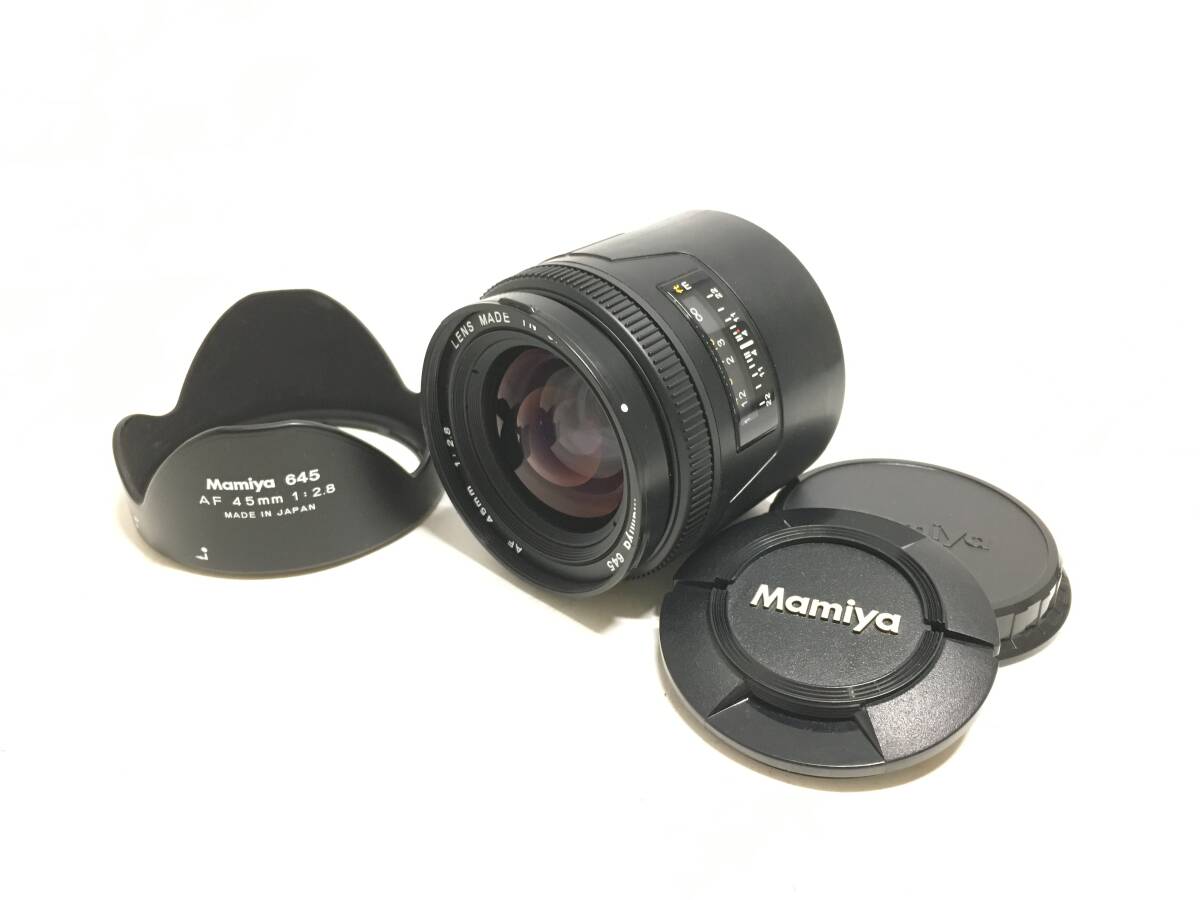 ★ Mamiya 645 AF 45mm 1:2.8 ★ カメラレンズ 中判カメラ用 マミヤ