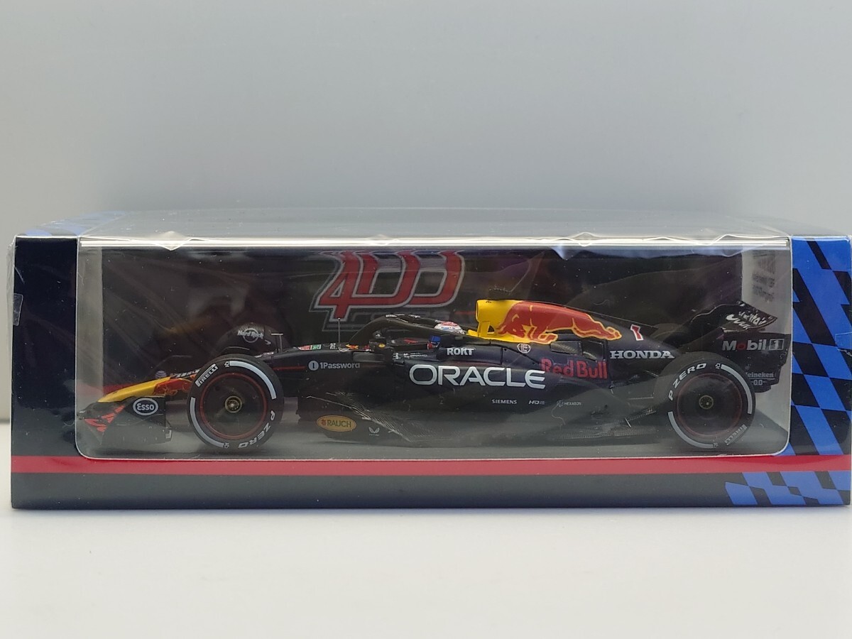 スパークモデル 1/43 レッドブル・レーシング RB21 No.1 エミリア・ロマーニャGP 2025 RB400戦記念 優勝 M.フェルスタッペン S9623 D000/14