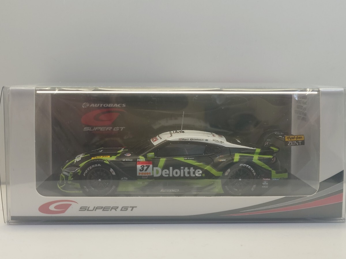 スパーク 1/43 デロイト トムス GR スープラ TGR #37 2025 スーパーGT GT500 笹原右京/ジュリアーノ・アレジ 43SGT25037 C968/31☆647
