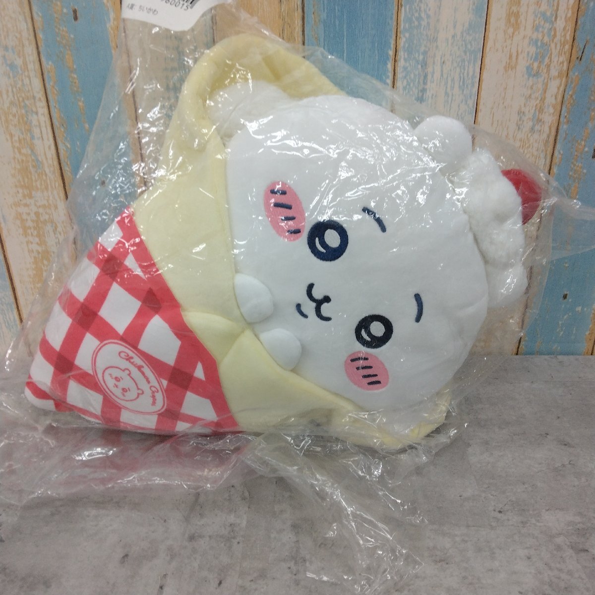 ちいかわクレープくじ A賞 BIGクレープな抱っこぬいぐるみ(ちいかわ) ② 未使用品