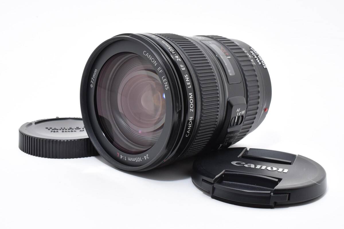 ★美品★ Canon キヤノン EF 24-105mm F4 L IS USM 標準ズームレンズ フルサイズ対応 #3701