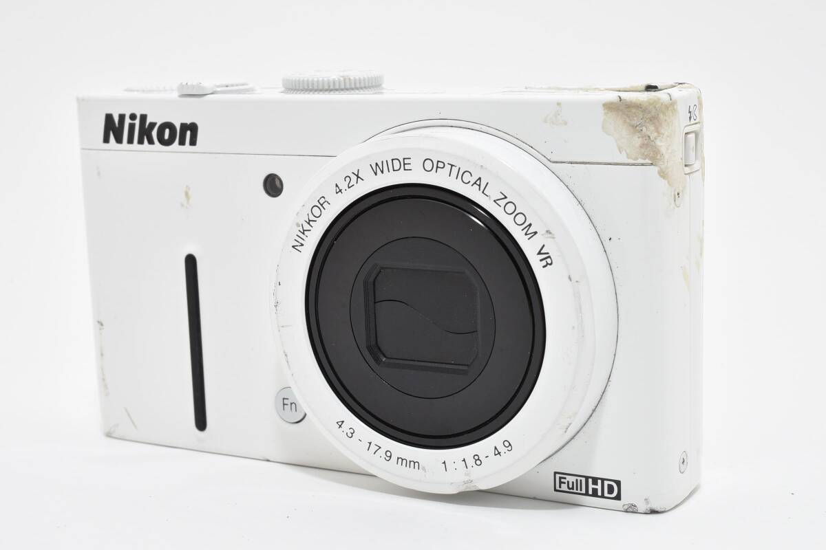 ★現状品★ Nikon COOLPIX P310 ホワイト コンパクトデジタルカメラ