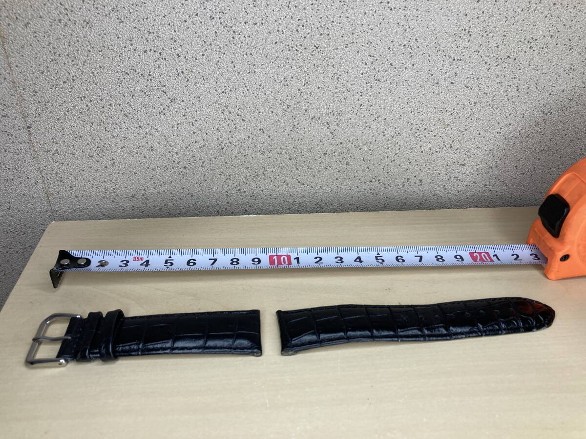 牛革 型押し 取付け幅 22mm★時計ベルト