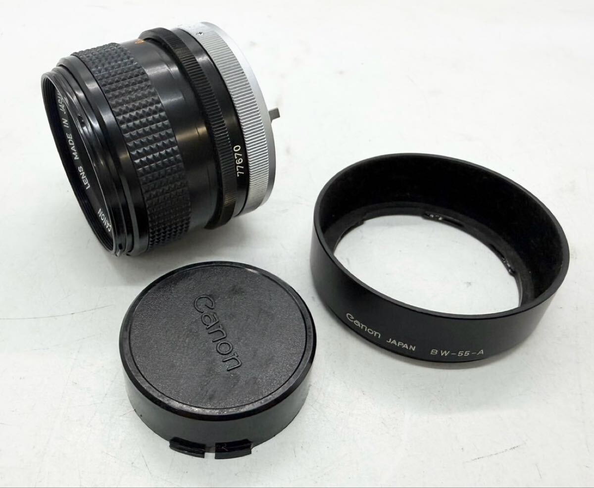 Canon キヤノン カメラ用レンズ CANON LENS FD 35㎜ 1:3.5 S.C. BW-55-A レンズ E11