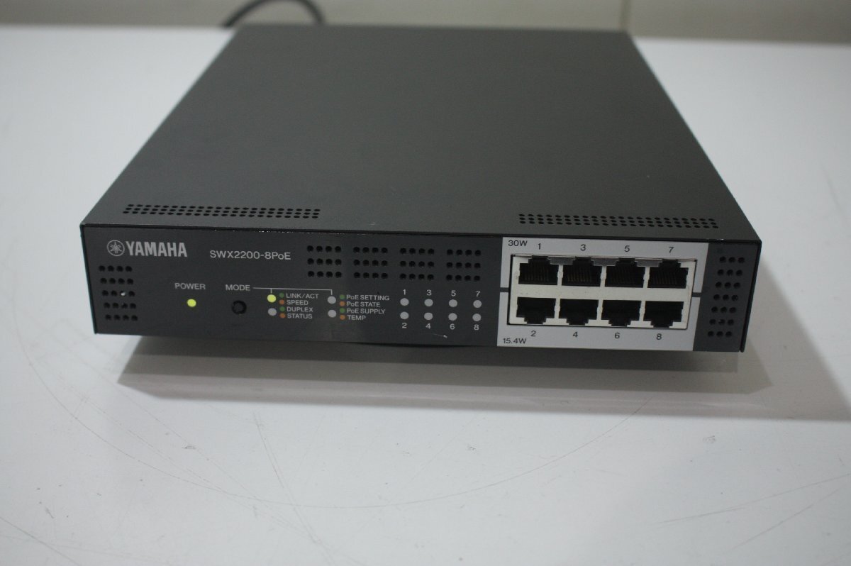 F6889 YAMAHA ヤマハ スマートL2スイッチ SWX2200-8PoE