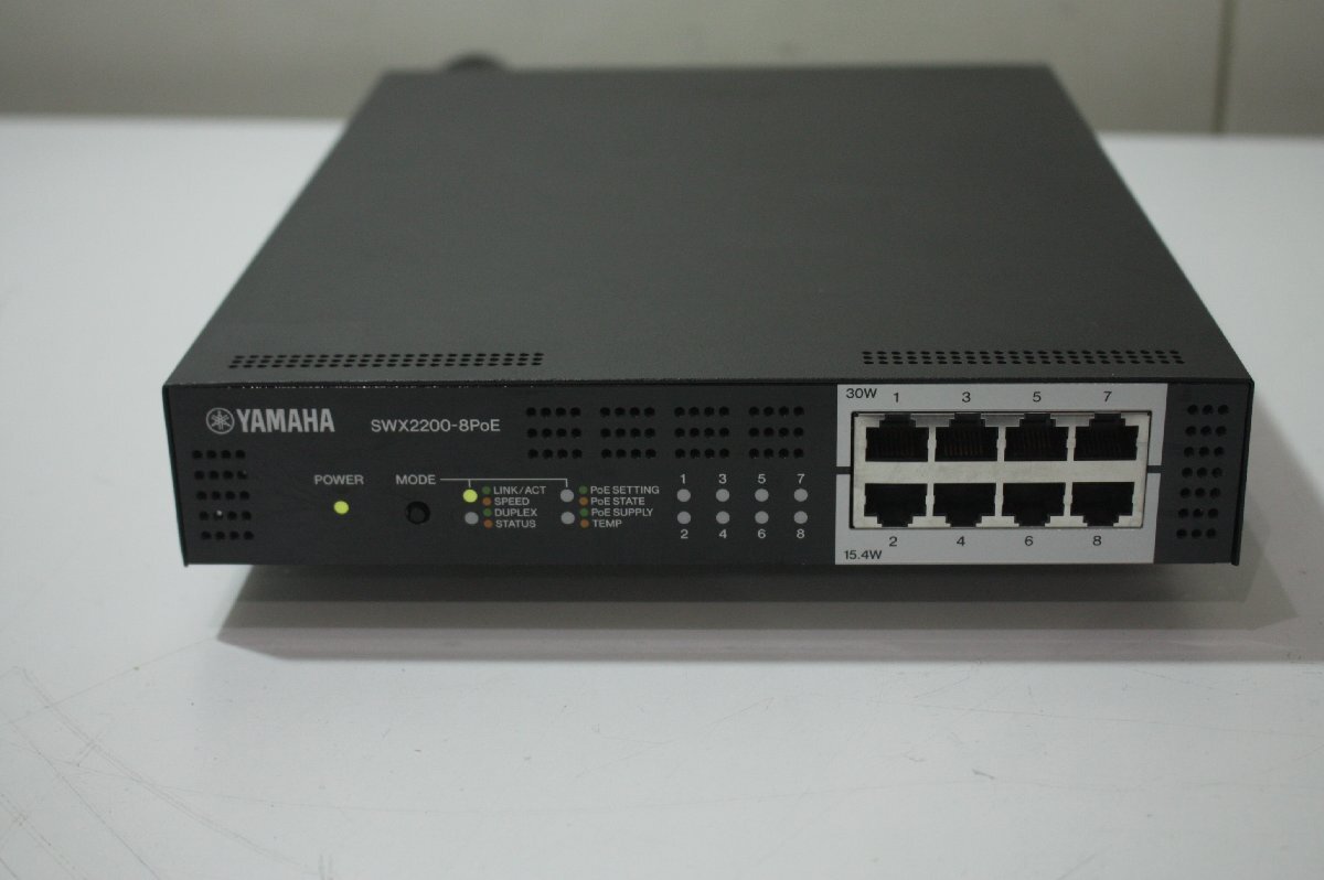 F6893 YAMAHA ヤマハ スマートL2スイッチ SWX2200-8PoE